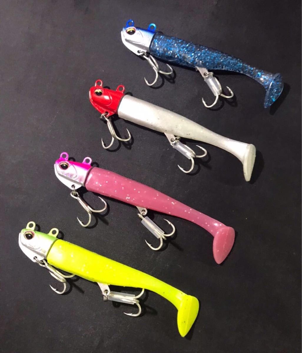 Paypayフリマ ジグヘッド ワーム込み44g
