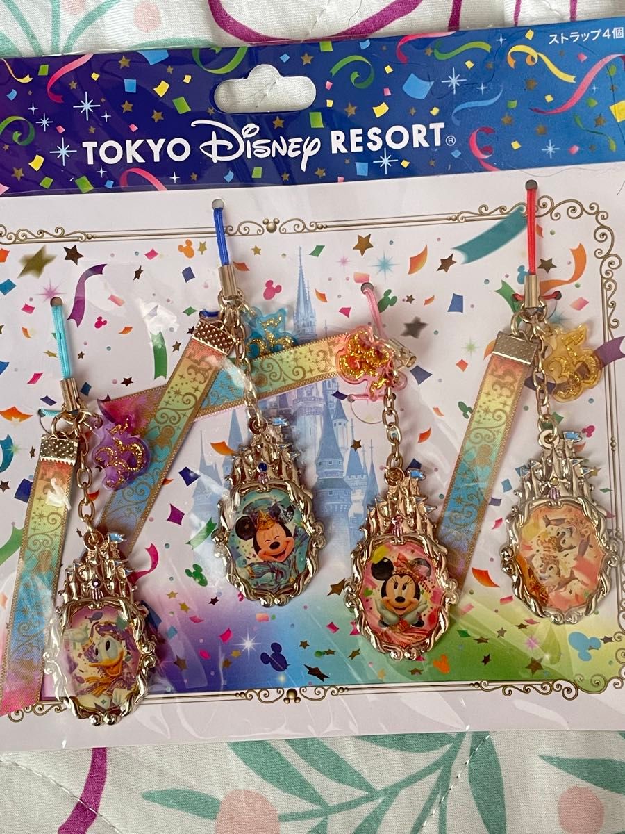 東京ディズニーリゾート 35周年 ストラップ 東京ディズニーリゾート 35周年 ストラップセット|Yahoo!フリマ