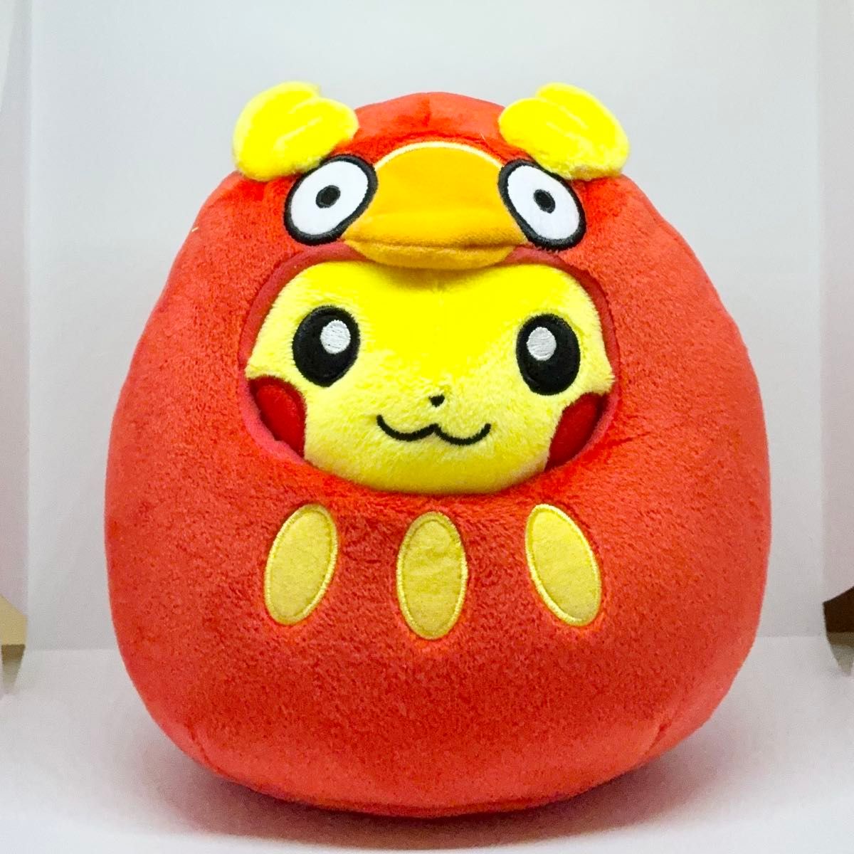 ポケモン ぬいぐるみ ピカチュウ ダルマッカごっこ ポケモンセンター 正月 ピカチュウ ダルマッカごっこ ぬいぐるみ ダルマ 正月【ポケモン