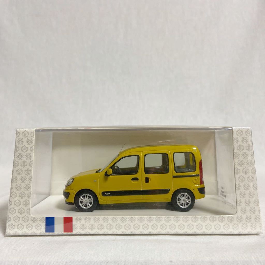 特注 spark × モーターファン別冊 1/43 RENAULT KANGOO 1.6 ニューモデル速報インポート ミニカー モデルカー ルノーカングーのすべて