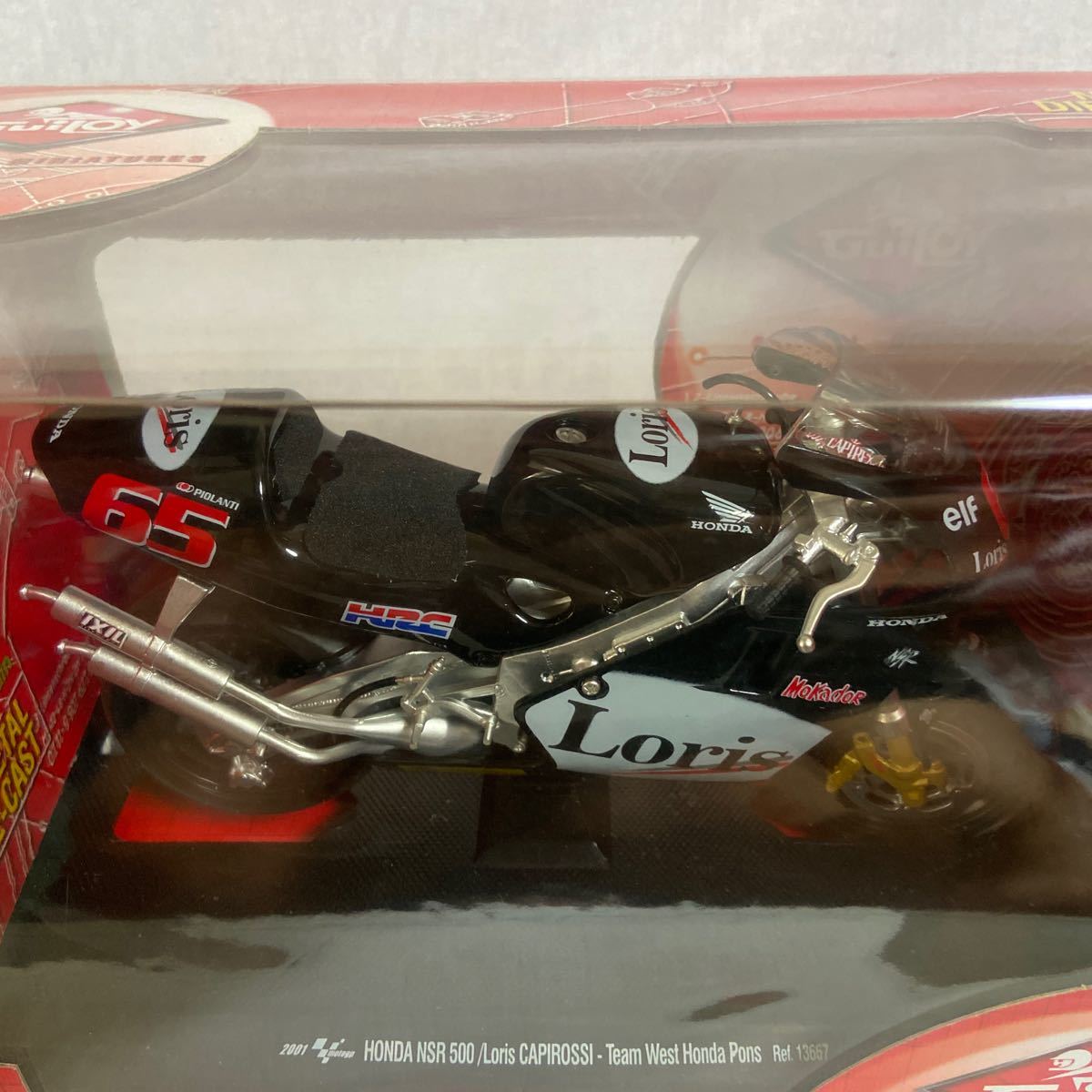 GuiLoy 1/10 HONDA NSR500 #65 Loris Capirossi West Pons 2001
