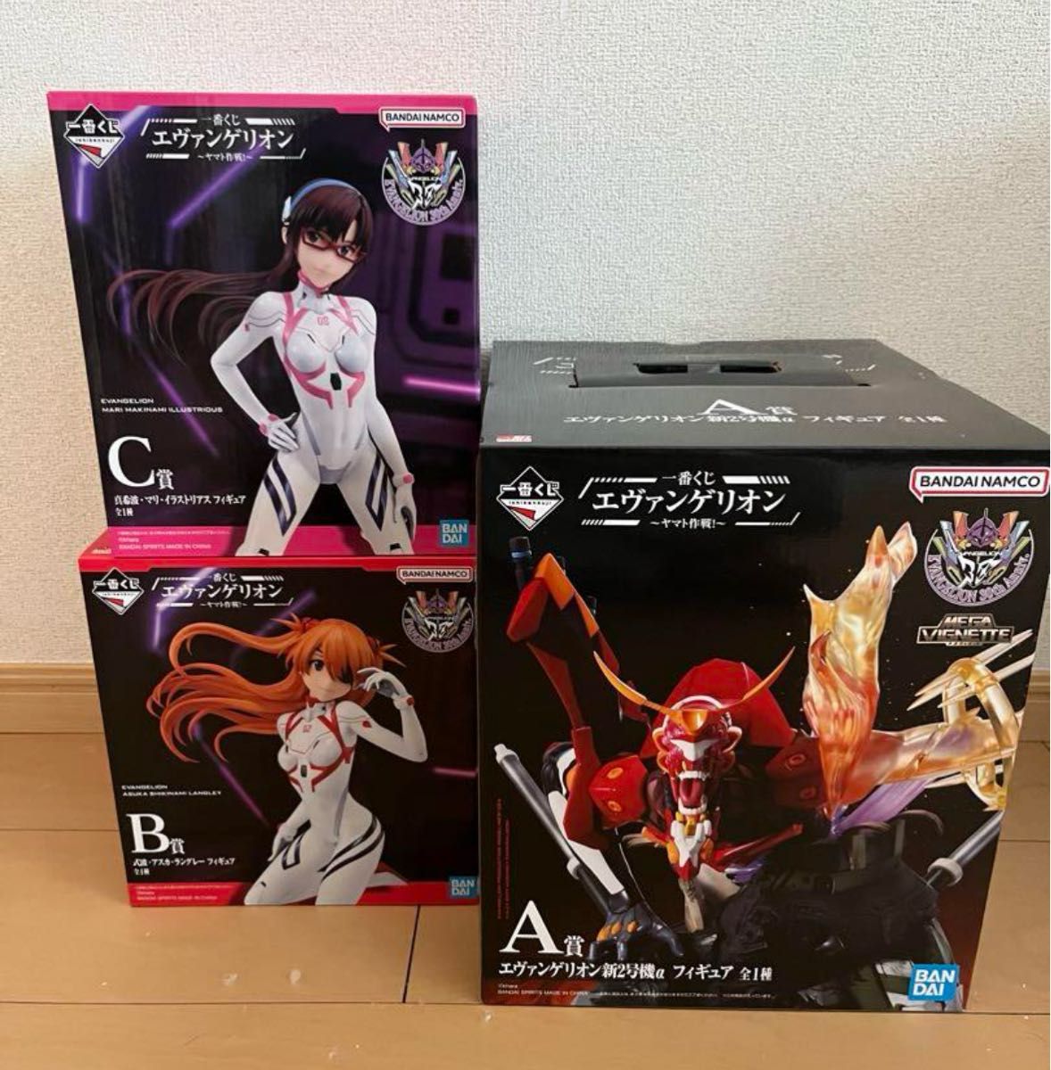 エヴァンゲリオン フィギュア A賞 B賞 F賞セット エヴァンゲリオン 一番くじ A賞 B賞 C賞 フィギュア ヤマト作戦