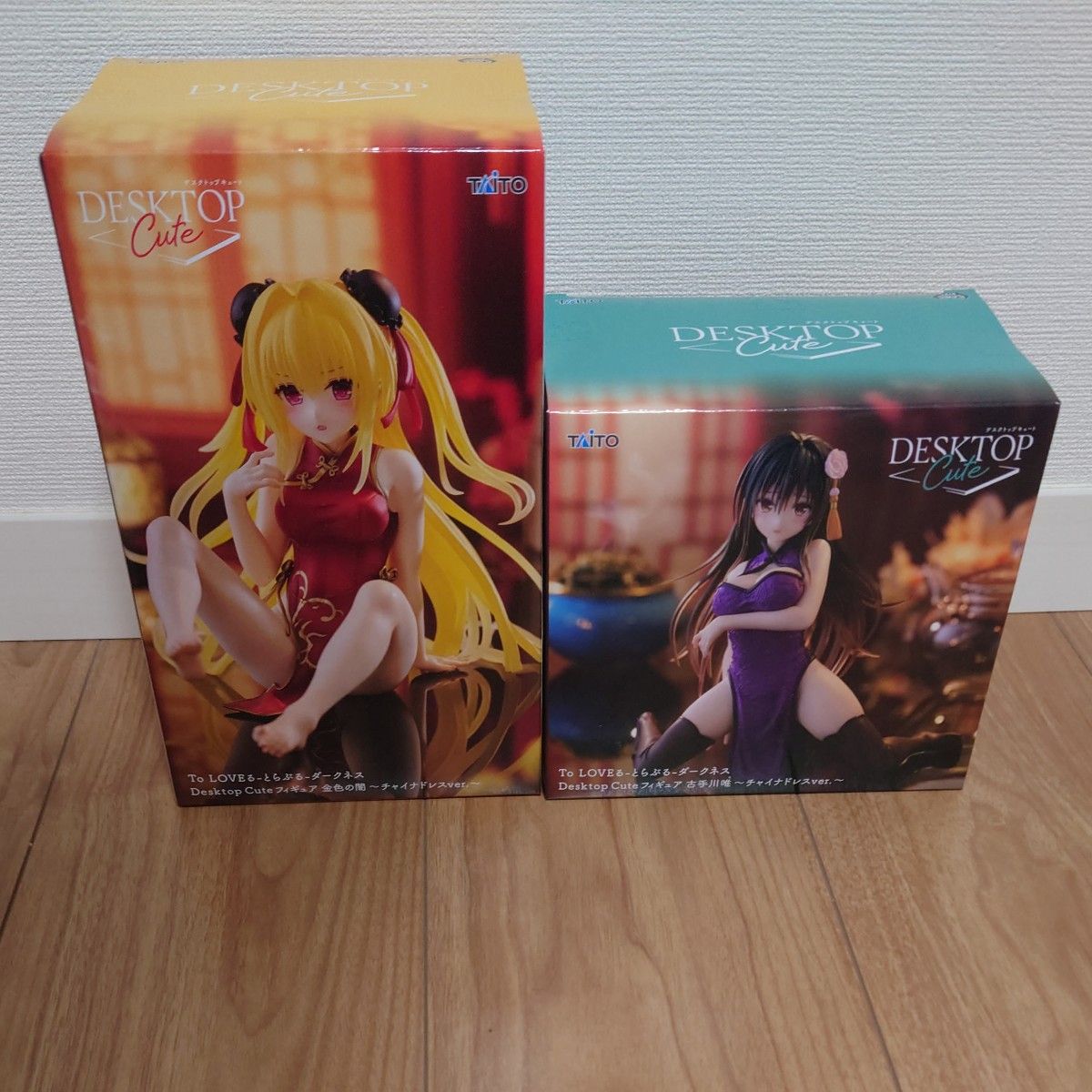 ToLOVEるダークネス モモ 金色の闇 古手川唯チャイナドレス ver. To LOVEる フィギュア 2体セット 金色の闇 古手川唯 チャイナ