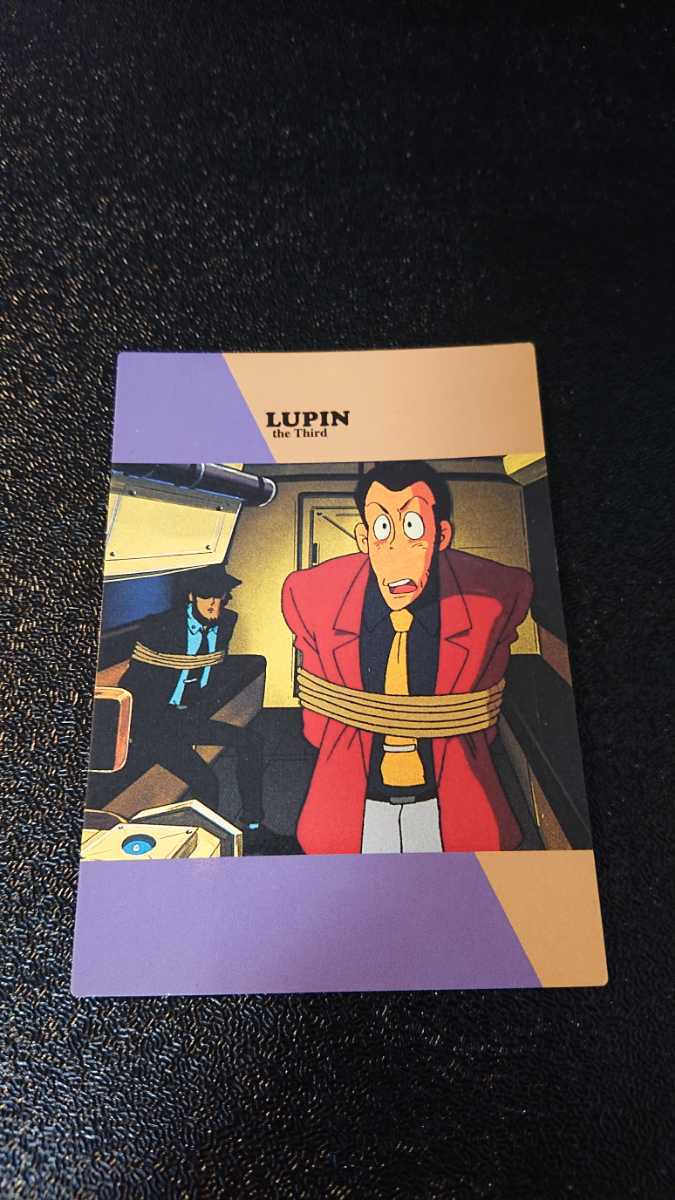 ルパン三世 カードダス BANDAI カードダスマスターズ 初版 No.70 モンキー・パンチ Lupin the Third ナポレオンの辞書を奪え_画像1