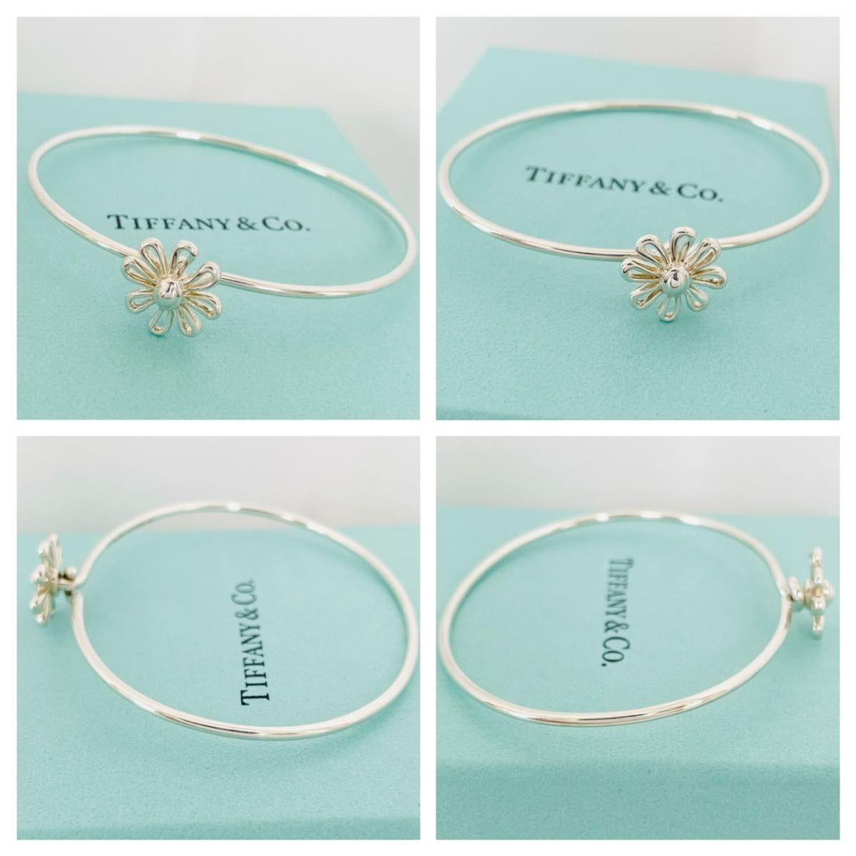 【華やぎのアクセント】Tiffany & Co. シルバーブレスレット 未使用級 TIFFANY&Co ティファニー ブレスレット デイジー