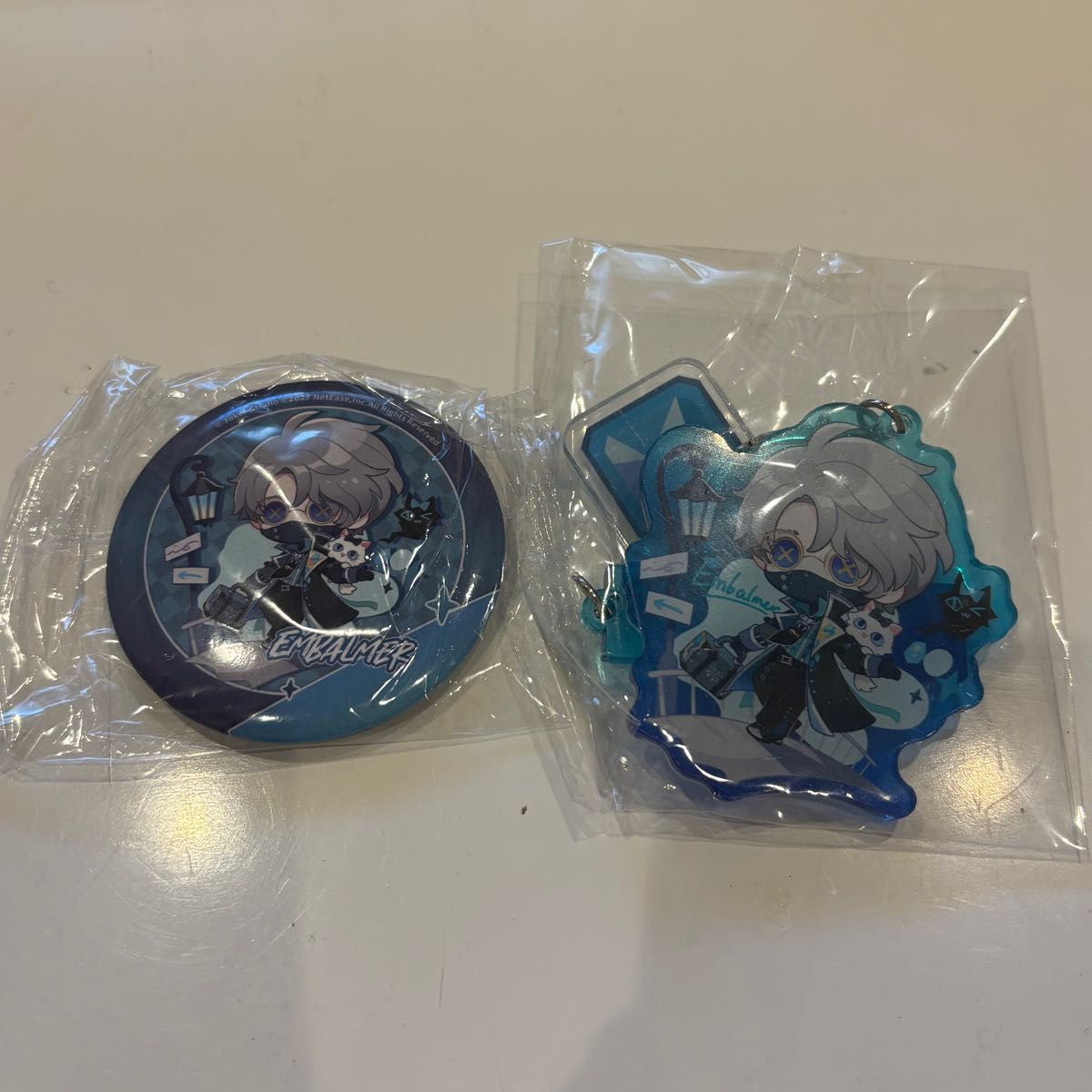第五人格 IJL 特典 缶バッジ イソップ 第五人格 イソップ 夏季IJL 缶バッジ アクリルキーホルダー 納棺