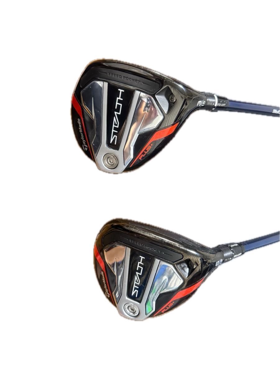 テーラーメイド ステルス 3W/5W ベンタス6S US 2本セット TaylorMade STEALTH PLUS 3W 5W 2本セットVENTUS BLUE 6-S