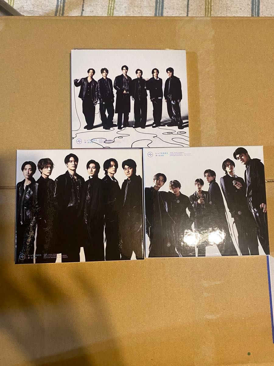 特典付き SixTONES 声 3形態セット SixTONES アルバム 声 3形態セット|Yahoo!フリマ(旧PayPayフリマ)