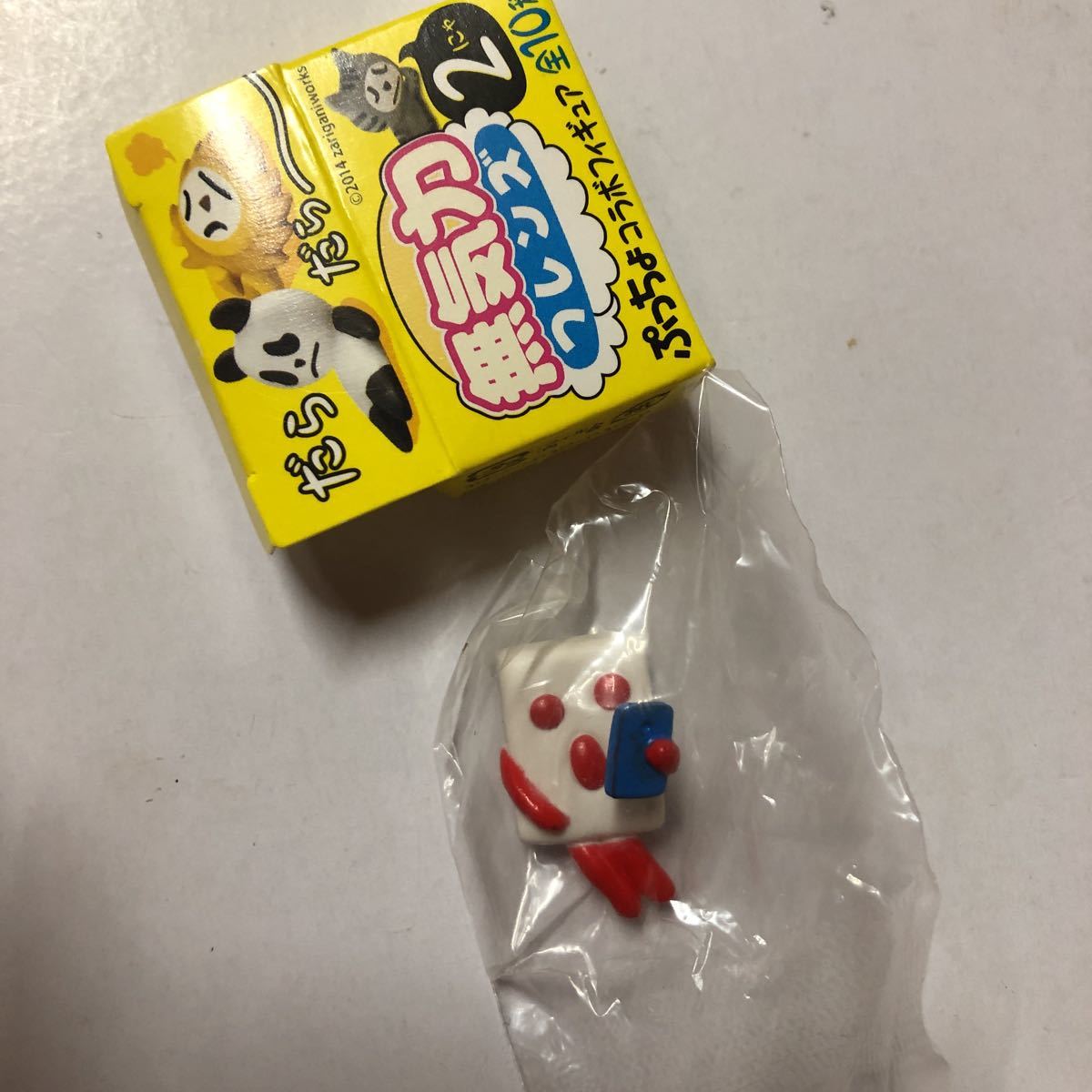 赤 ぷっちょ コラボフィギュア 無気力フレンズ2 UHA味覚糖 赤 ぷっちょ コラボフィギュア 無気力フレンズ2 UHA味覚糖