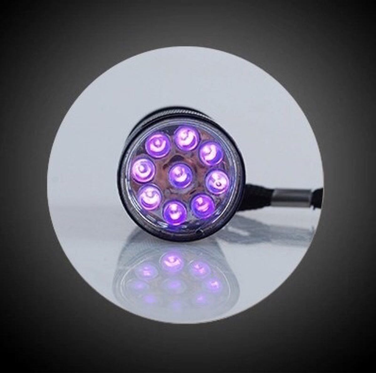 携帯 レジン ネイルドライヤー UV LEDライト 紫外線 ブラックライト