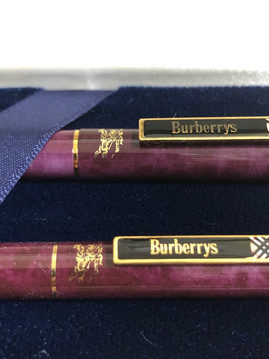(新品)BURBERRYバーバリーボールペン&シャープペン0.5mm