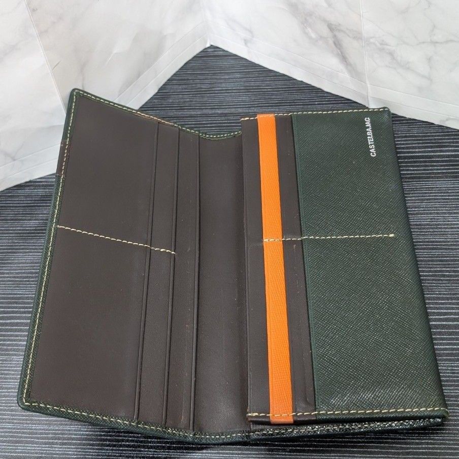 カステルバジャック castelbajac 2つ折り財布（ドロワット）071608 (グリーン) カステルバジャック castelbajac 2つ折り財布（ドロワット）071608