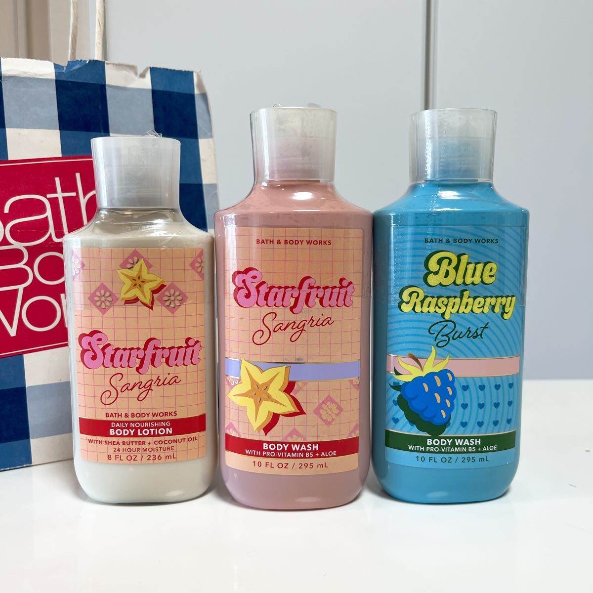 ★新品未使用含む バス&シャワージェル、ボディローション 300ml 3本セット 新品】バスアンドボディワークス ローション シャワージェル SSB