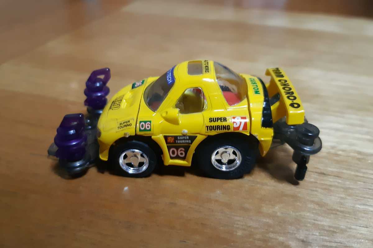  Choro Q rare construction type racing model Showa Retro 