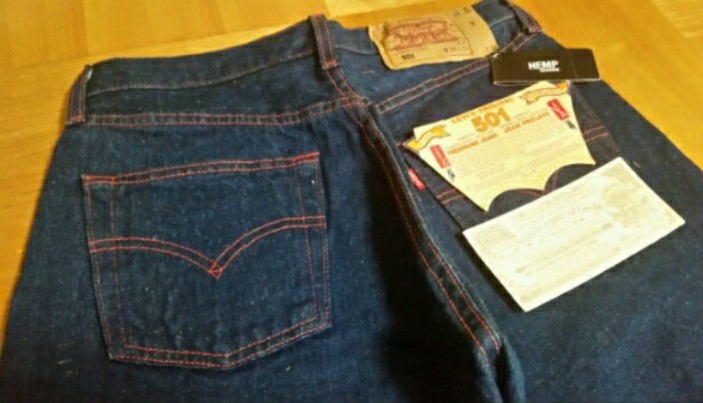 Levi's ヘンプ HEMP デッドストック リーバイス デニム ジーンズ