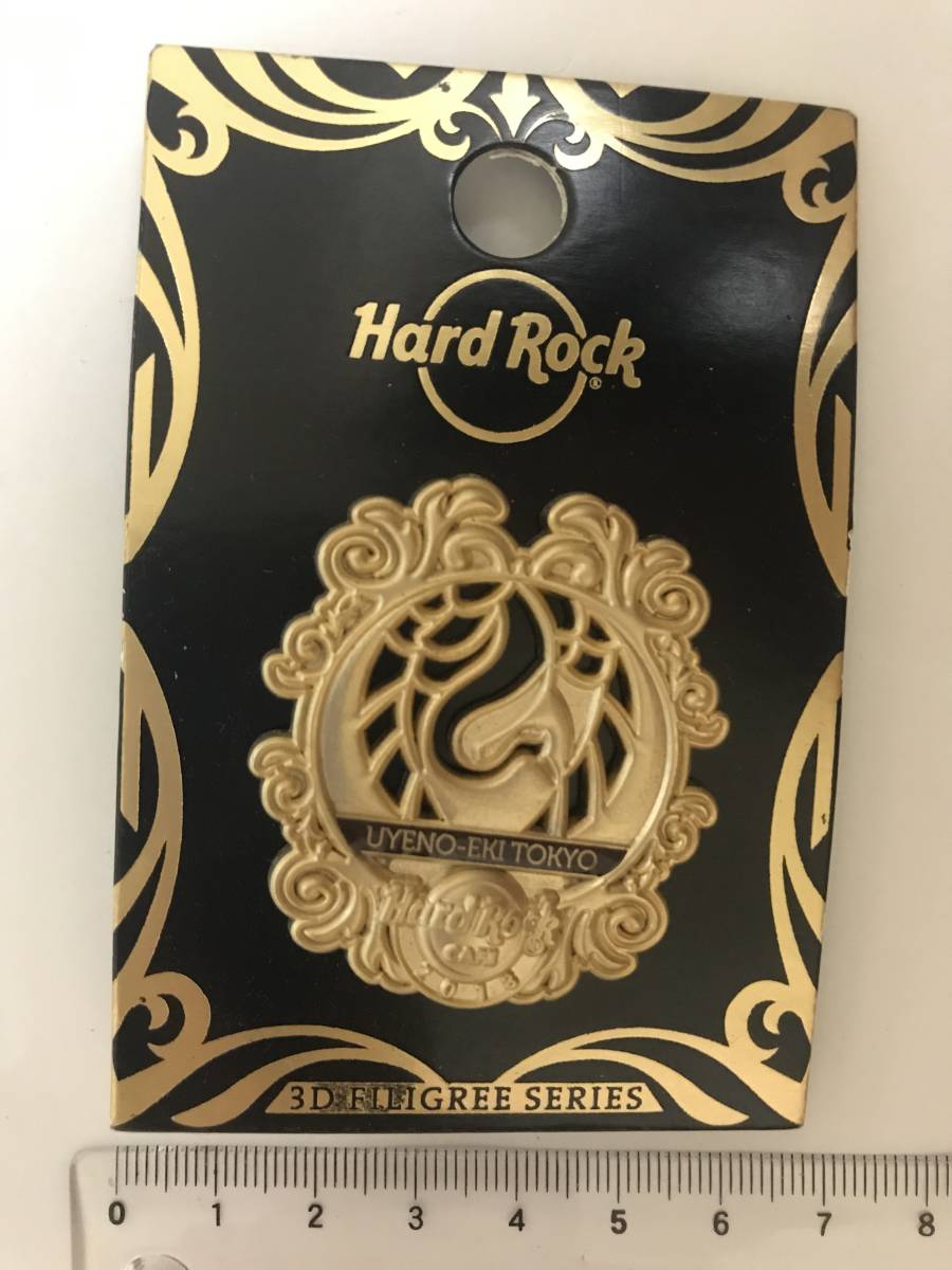 【HardRockCafe】ハードロックカフェのピンバッジ　上野　新品未使用_画像4