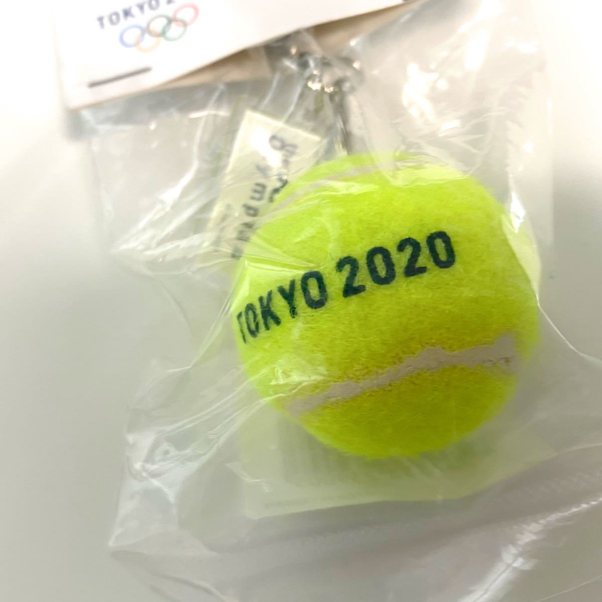 PayPayフリマ｜東京オリンピック 2020 テニスボール キーホルダー オリンピックグッズ