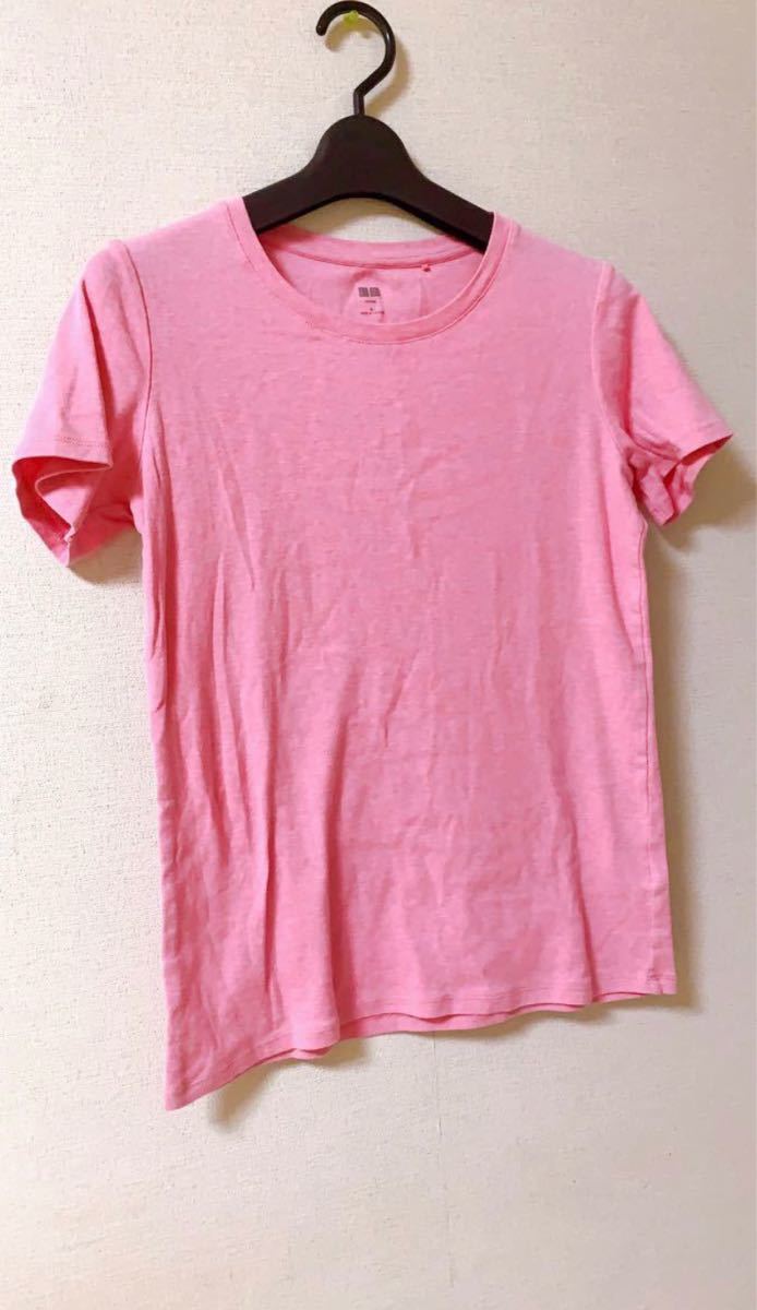 ピンクのTシャツ 半袖Tシャツ