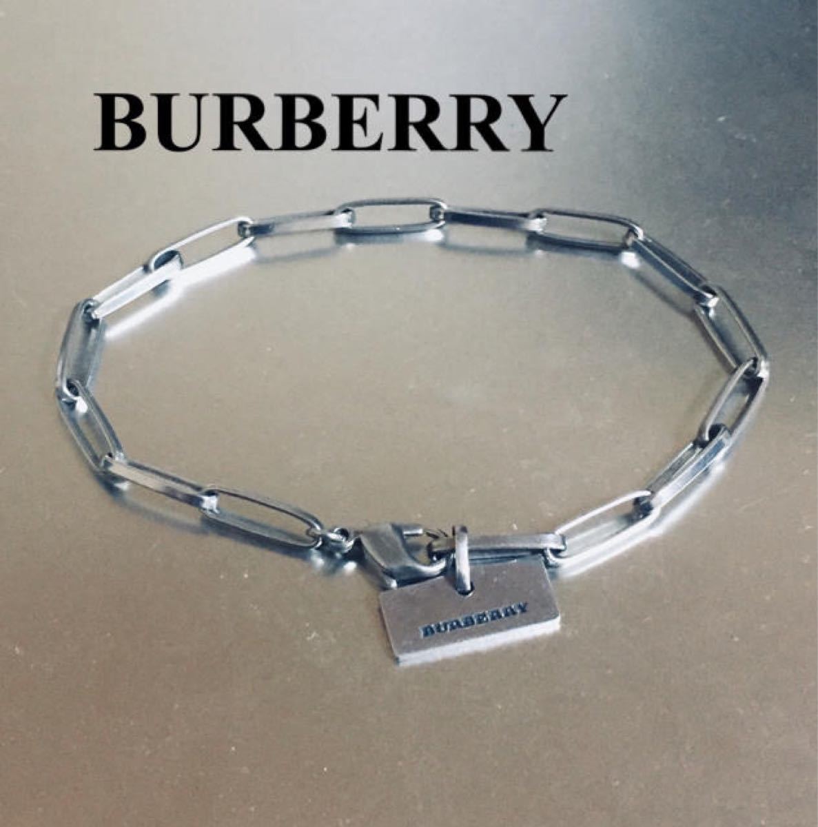 SALE限定セール BURBERRY - BURBERRY ブレスレット＊シルバーの通販 by