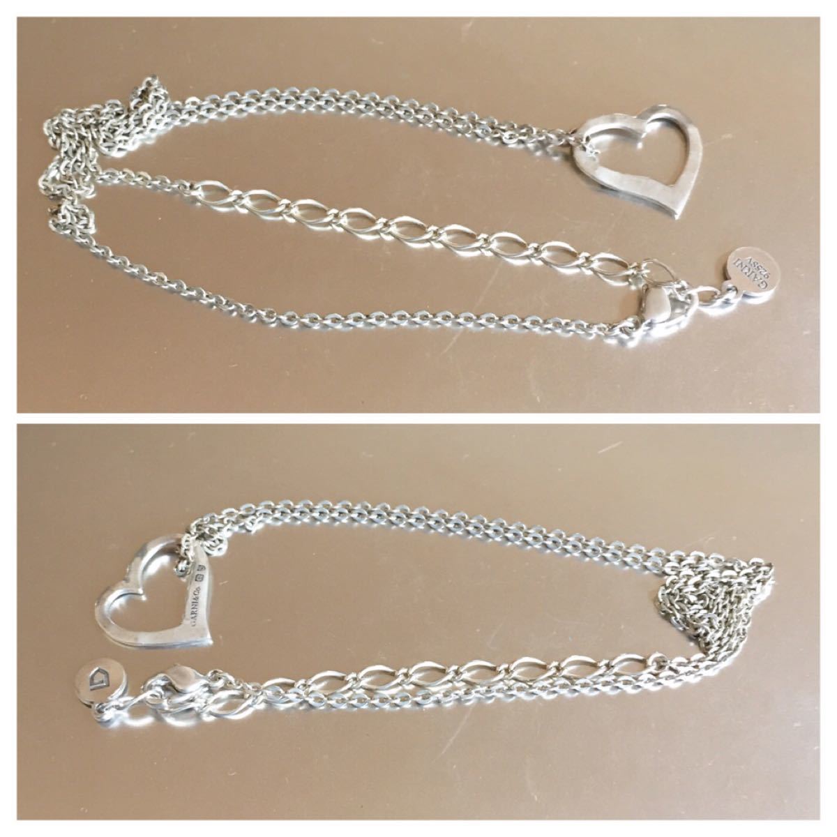 GARNIガルニsilverハートモチーフネックレス|Yahoo!フリマ(旧 GARNIガルニsilverハートモチーフネックレス|Yahoo!フリマ(旧