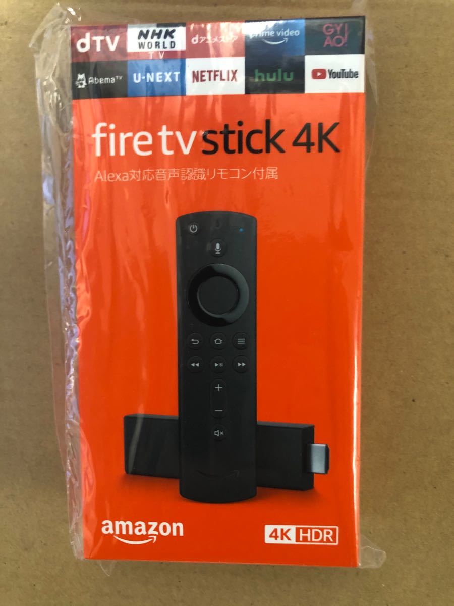 Amazon Fire TV Alexa 音声認識 4k対応アマゾンStick