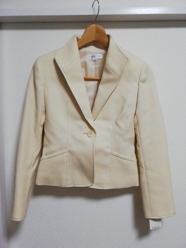 formal suit 2 point set [ jacket & skirt ] S 5 number cream [MAA-4]