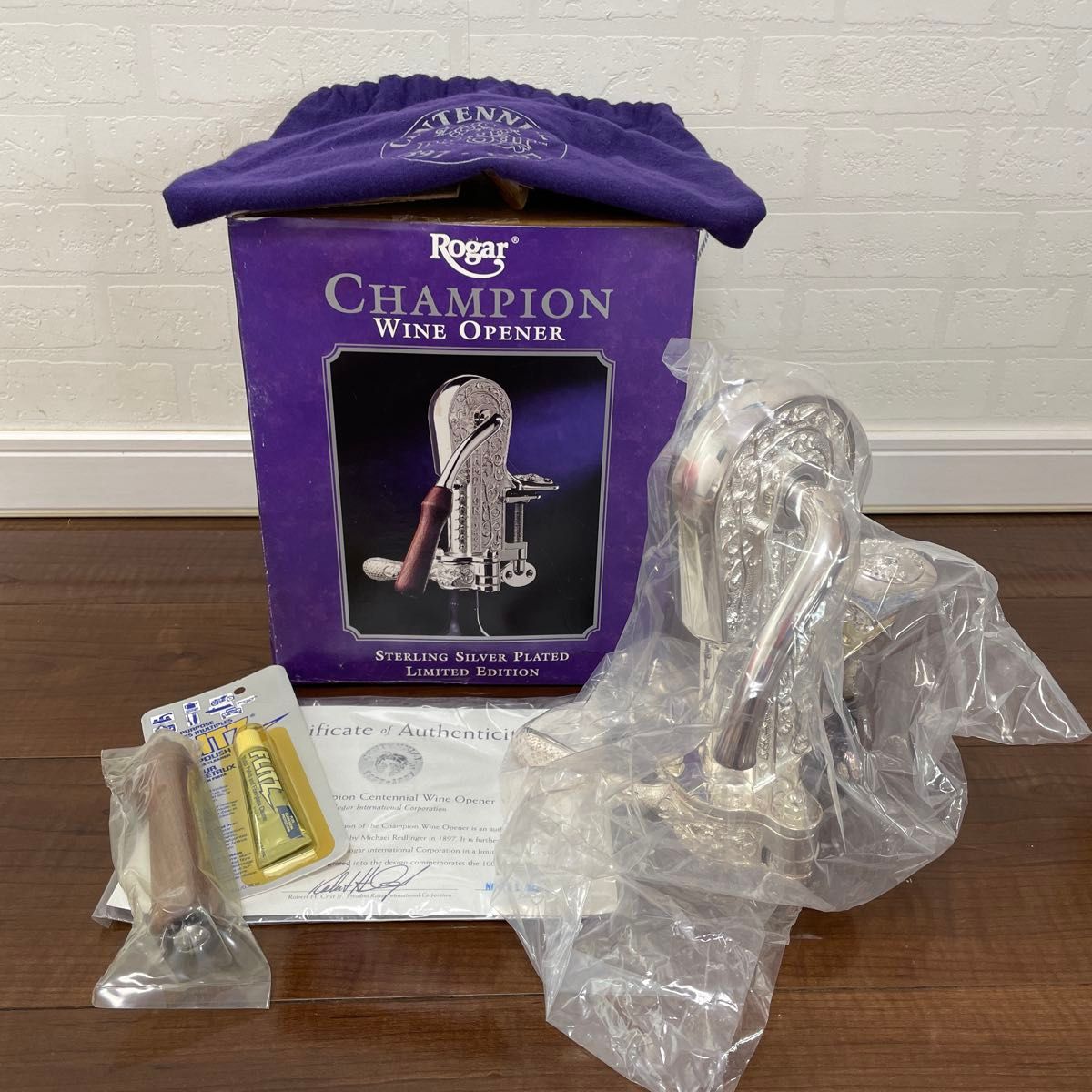 【未使用】高級 ワインオープナー Rogar CHAMPION 未使用】高級 ワインオープナー Rogar CHAMPION|Yahoo!フリマ