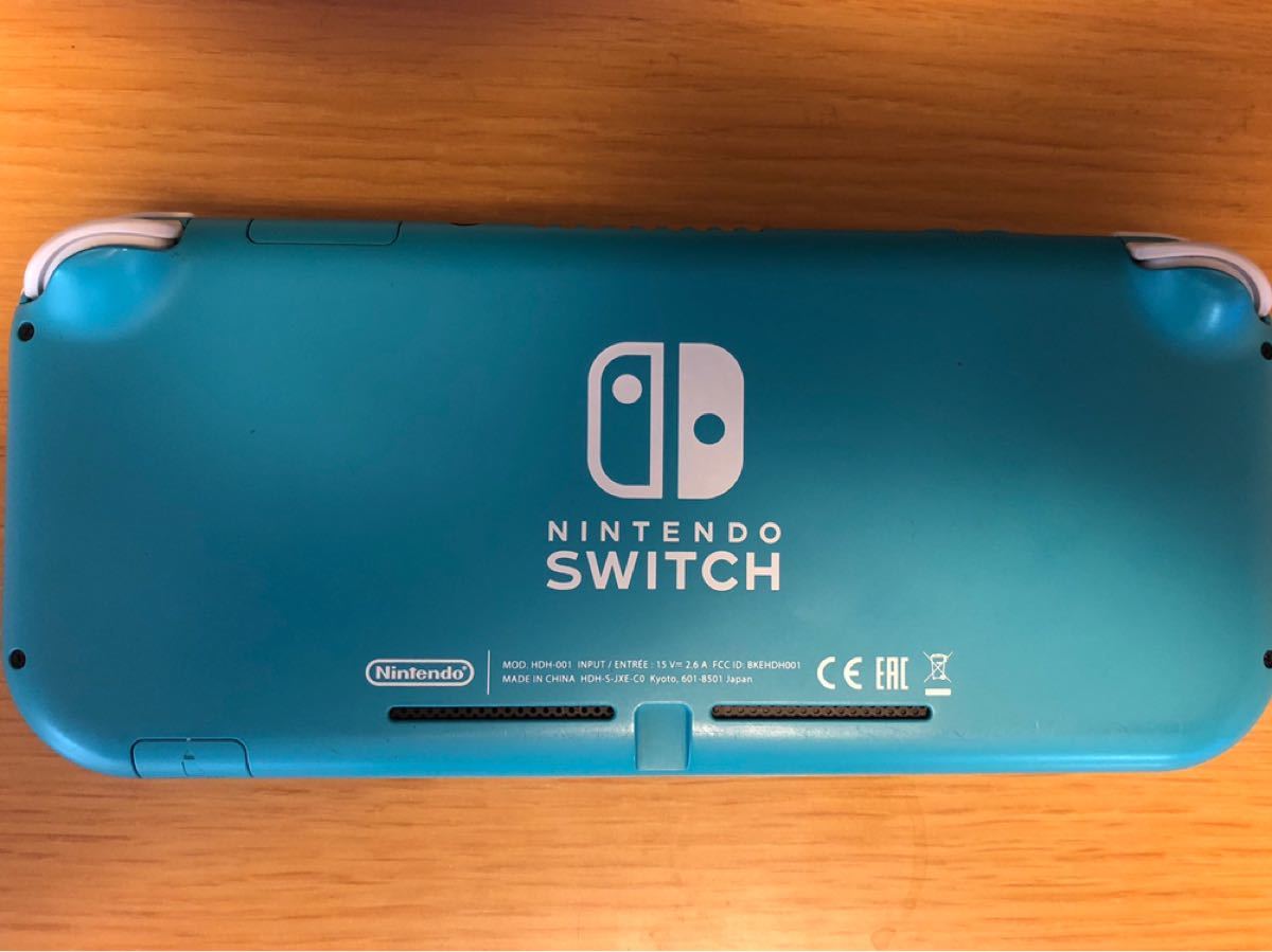 美品 スイッチ Nintendo Switch Lite ターコイズ 水色 本体 美品 スイッチ Nintendo Switch Lite ターコイズ 水色 本体