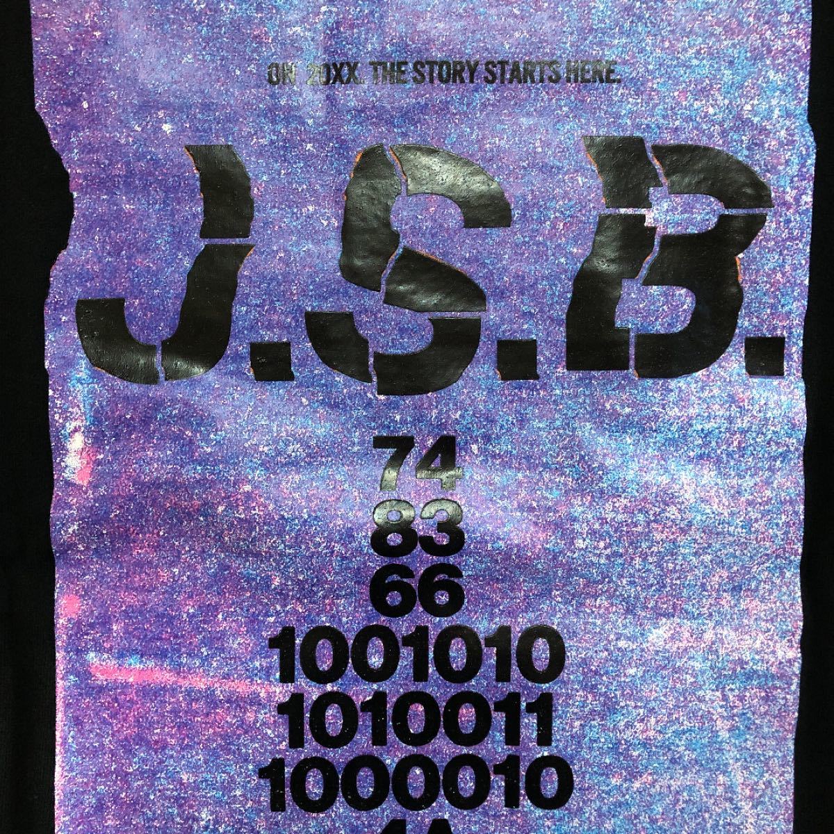 定価19800円　新品未使用　バックプリントがかっこいい三代目J.S.Bブランド　トレーナー　Mサイズ Lサイズ