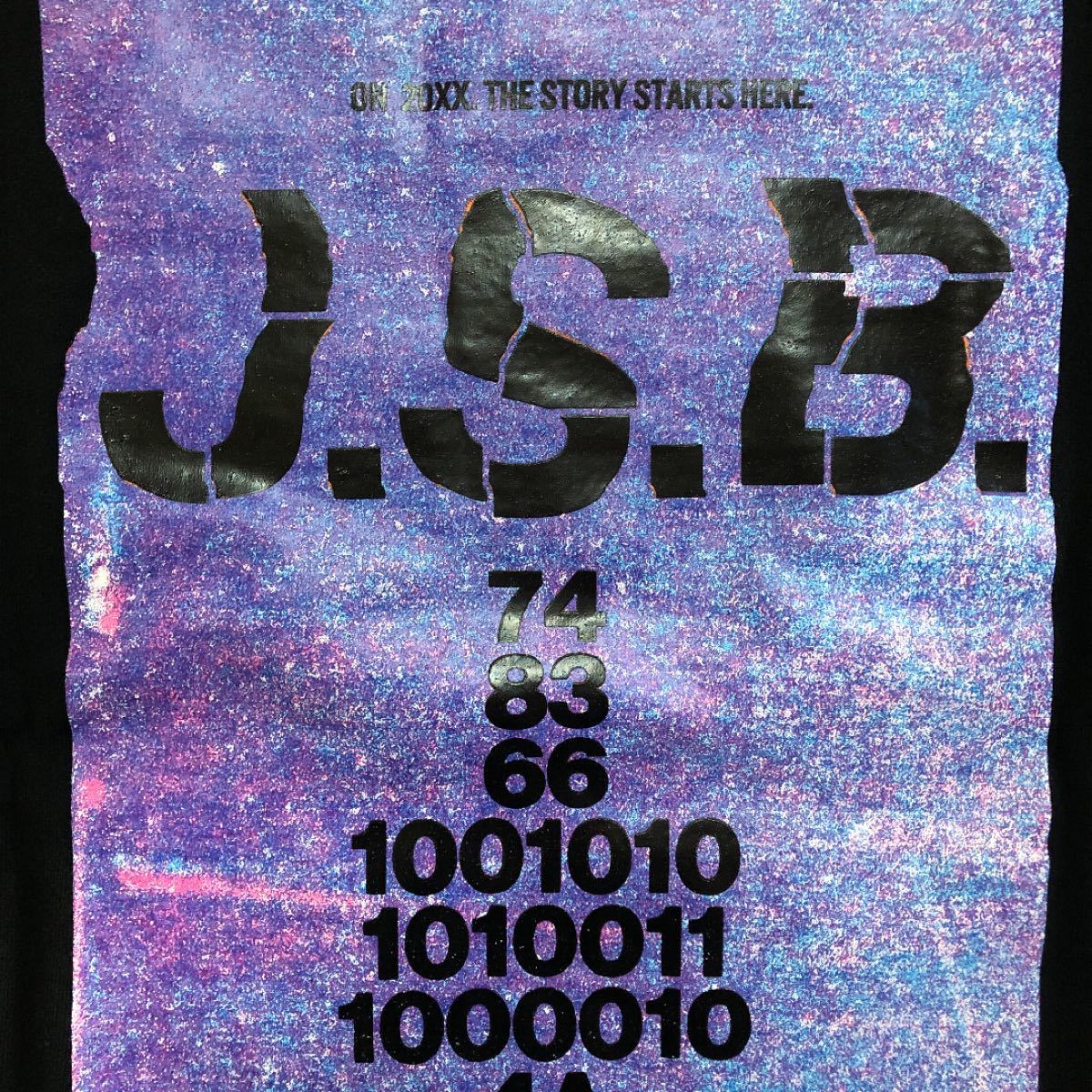 定価19800円 新品未使用 三代目J.S.Bブランド トレーナー M 定価19800円 新品未使用 バックプリントがかっこいい三代目J S B