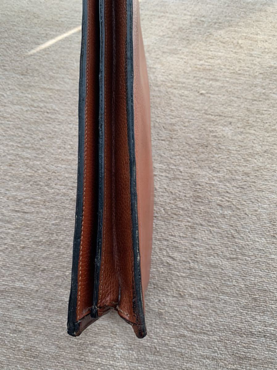 ブルックスブラザーズ イタリア製 ブリーフケース ハンドメイド brooks