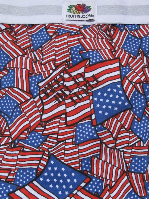 新品　アメリカ定番ブランド FRUIT OF THE LOOM フルーツオブザルーム 星条旗　USA　メンズボクサーパンツ　コットンストレッチ