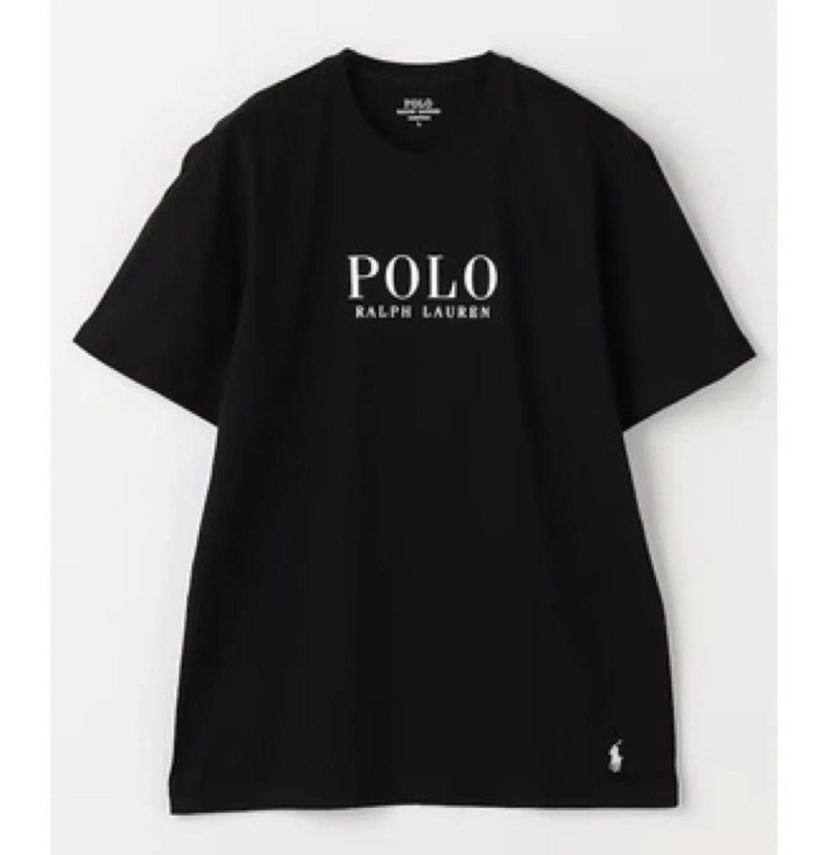 国内発送★ポロ ラルフローレン★ロゴ Tシャツ ポロラルフローレン LOGO Crew Tシャツ(ブラック)L|Yahoo