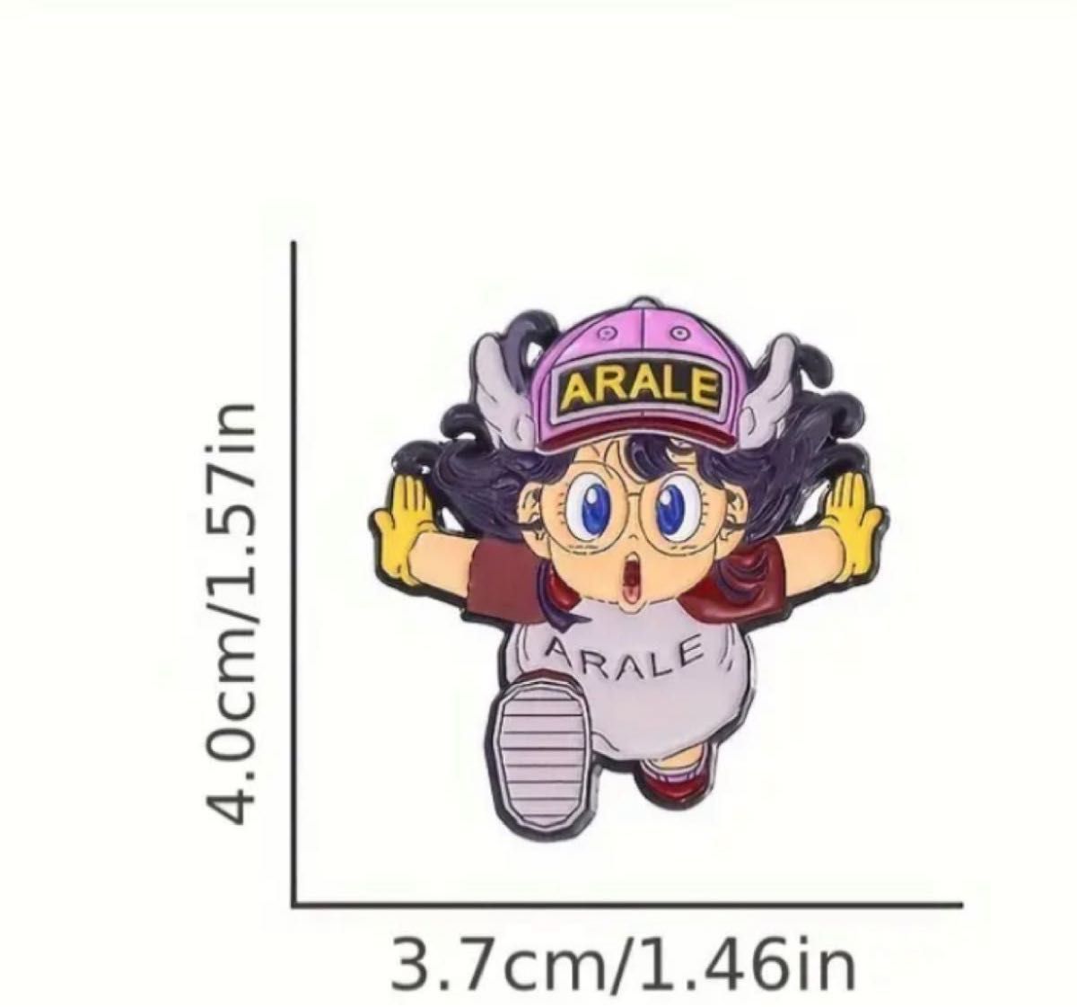 鳥山明　ピンバッジ　Dr.スランプアラレちゃん　ジャンプショップ　PINS 鳥山明 Dr.スランプアラレちゃん ジャンプショップキャラクター