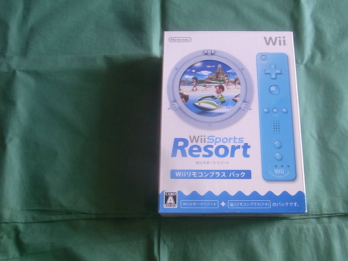 ◆新品 任天堂 Wiiスポーツ リゾート Wiiリモコンプラス パック Wii Sports Resort