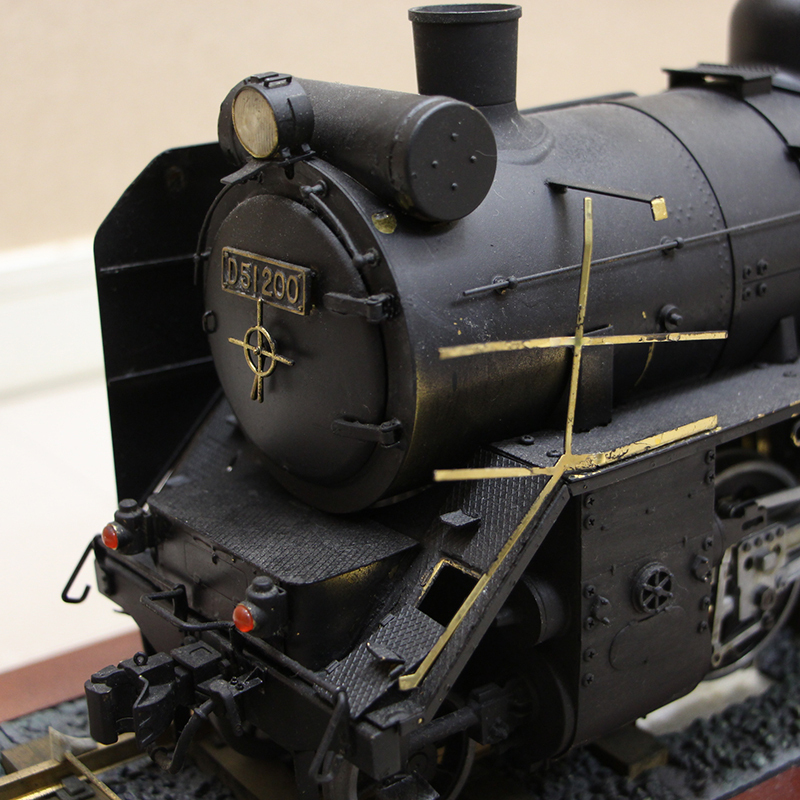デアゴスティーニ 週刊 蒸気機関車D51を作る 完成品 D51 200 模型 SL 国鉄 金属製 磁石反応なし