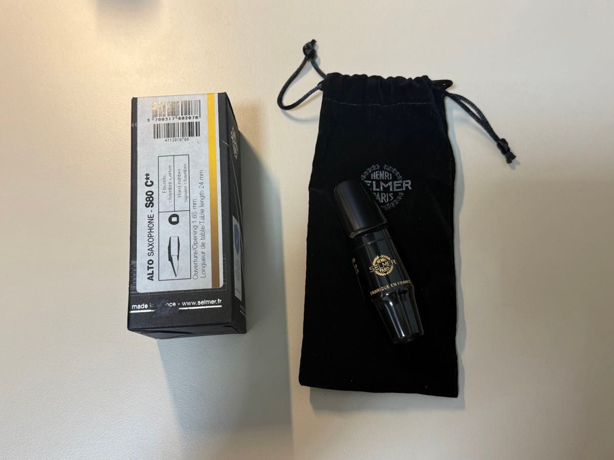 【新品未使用】セルマー S80 C アルト用マウスピース ※箱潰れてます 新品未使用】Selmer セルマー S80 C アルトサックス用マウス