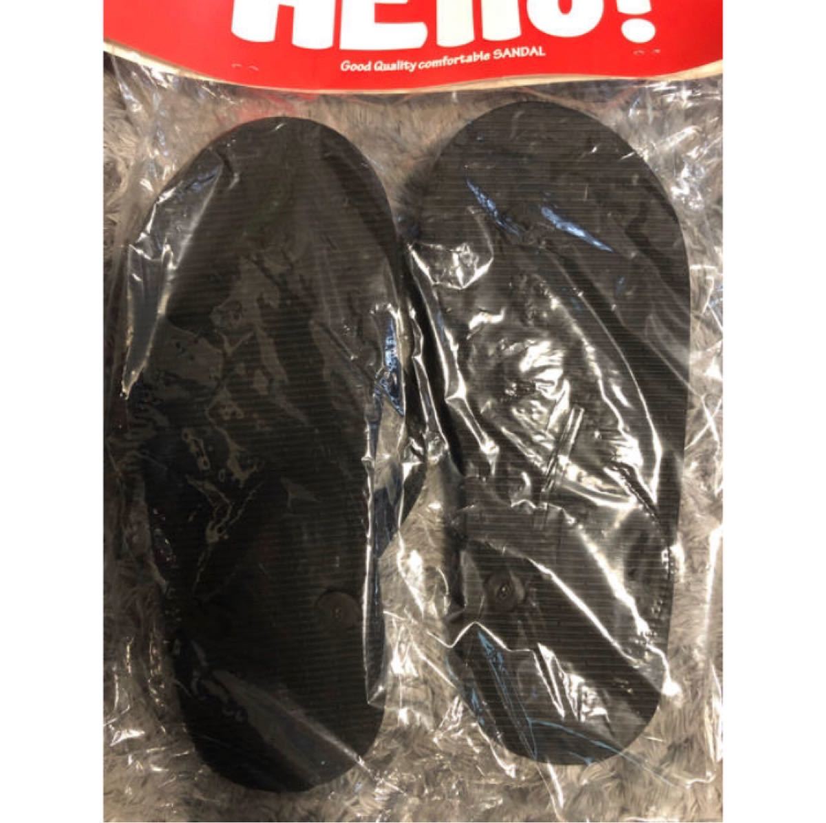 ★新品・未使用　ビーチサンダル(BURNING THE REGISTER HELLO SANDALS )