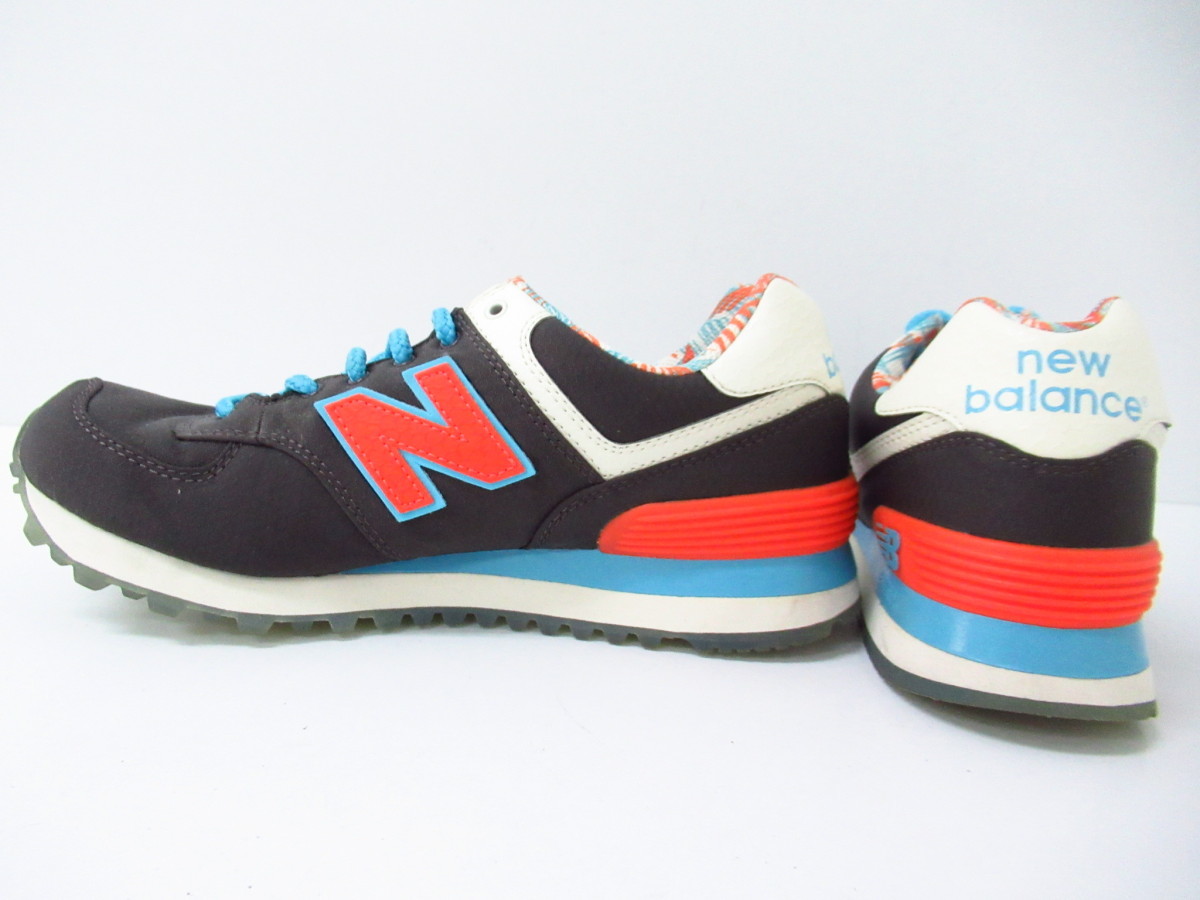 NEW BALANCE ニューバランス ML574IBK SIZE:24.0cm スニーカー 靴 ▼SH4394_画像2