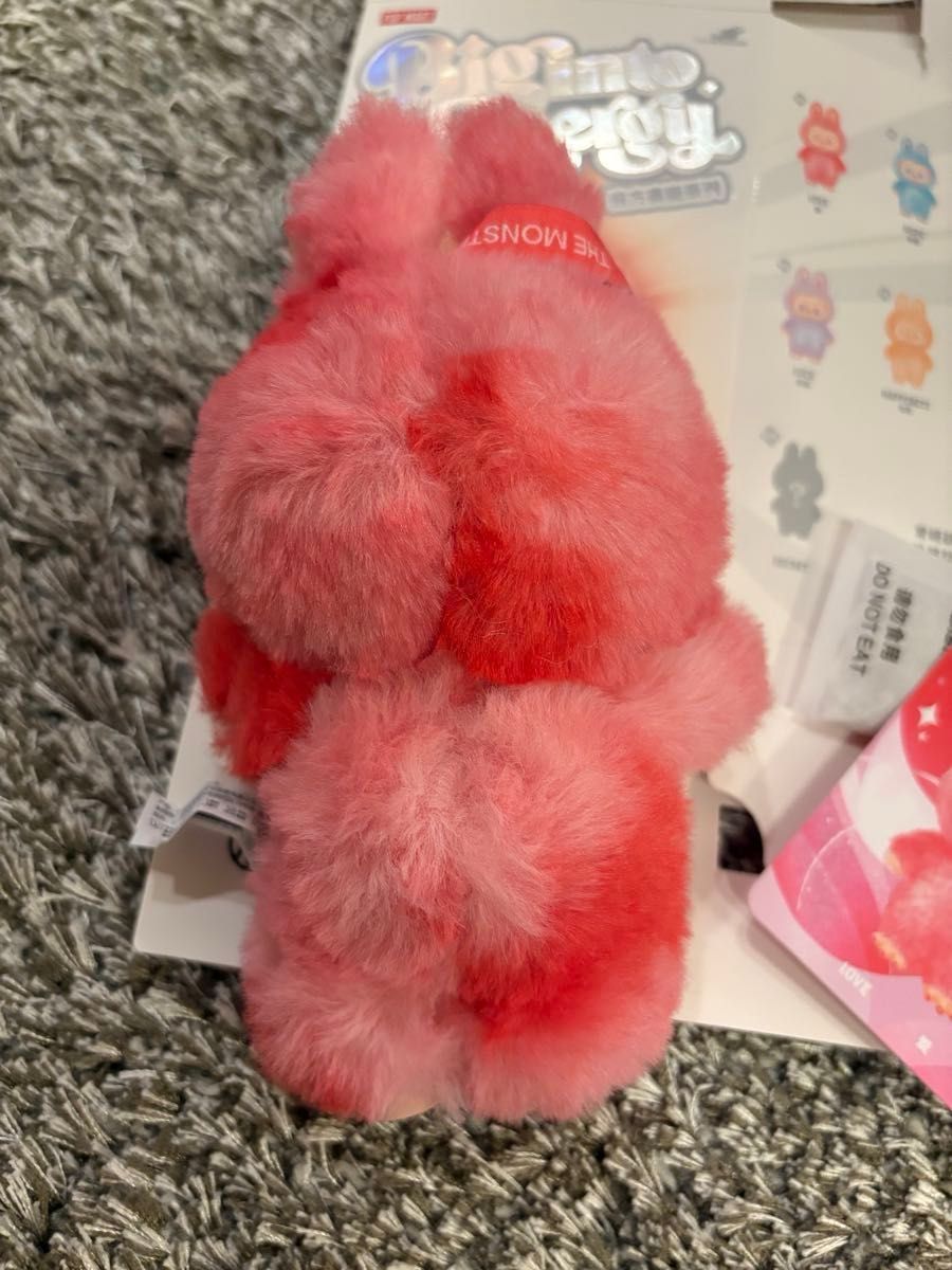 【正規品】POP MART ラブブ エナジー love赤 ラブブ 正規品 POP MART Big into Energy LOVE ラブ 赤 エナジー