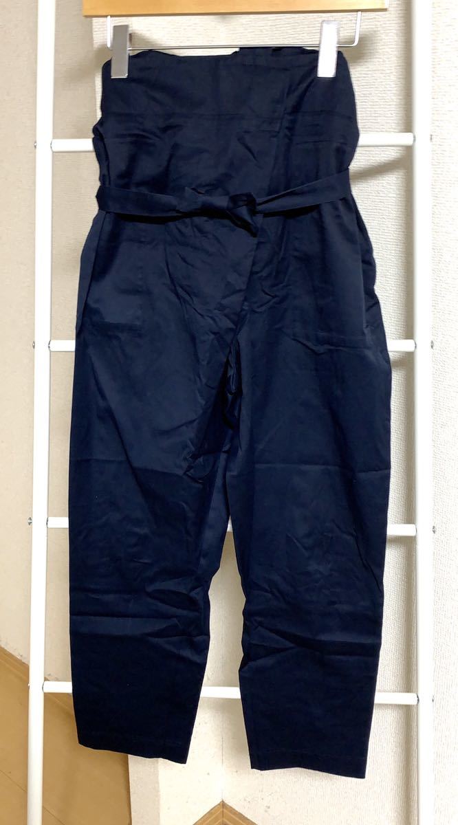 大人気新品 ドゥロワー Drawer 38 日本製 ネイビー ウエストゴム ワイドチノパンツ ボトムス 大人気新品 ドゥロワー Drawer 38 日本製 ネイビー ウエストゴム ワイドチノパンツ ボトムス