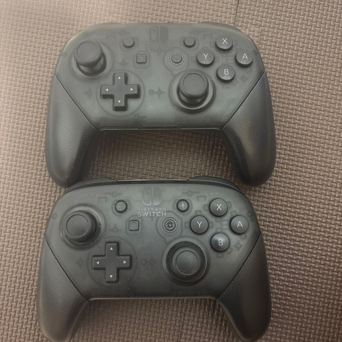 Nintendo Switch グレー 本体 + プロコントローラー ジャンク ジャンク】Switch Proコントローラー 純正品 2個セット 動作