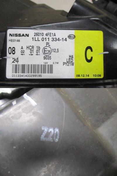 NISSAN/日産/e-NV200/ME0 VME0系/純正/ヘッドライト/右/26010 4FE1A/MRK2008-1_画像10