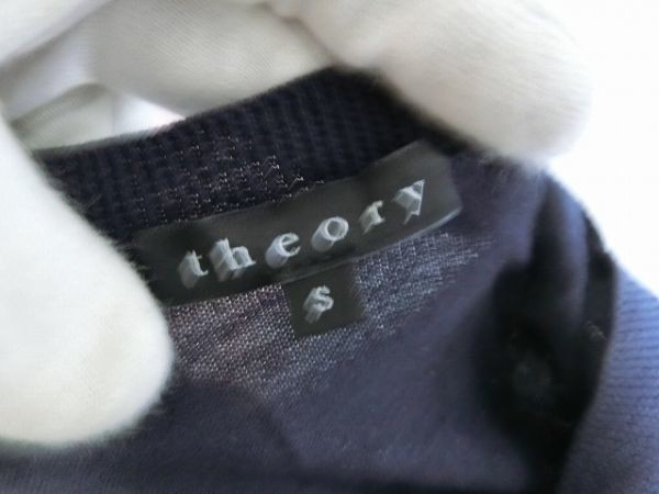 theory カットソー Tシャツ 半袖 S ネイビー #10-2101701 セオリー_画像3