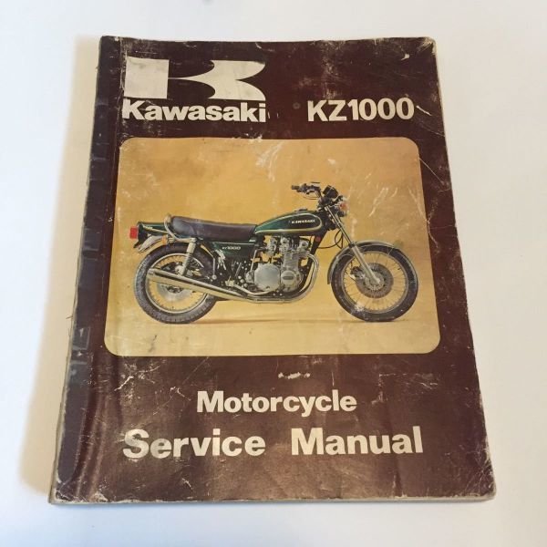 KZ1000 1977'12 A2A 原版 整備書 KAWASAKI カワサキ 純正 KZ マニュアル サービス 要領 予備検 諸元 1978 ^在