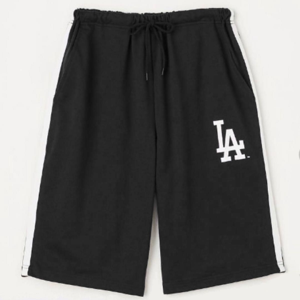 大谷選手等着用 サイズL ドジャース オーセンティック ハーフパンツ 新品タグ付 新品 MLB ドジャースDodgers大谷翔平刺繍トップス&ハーフパンツ