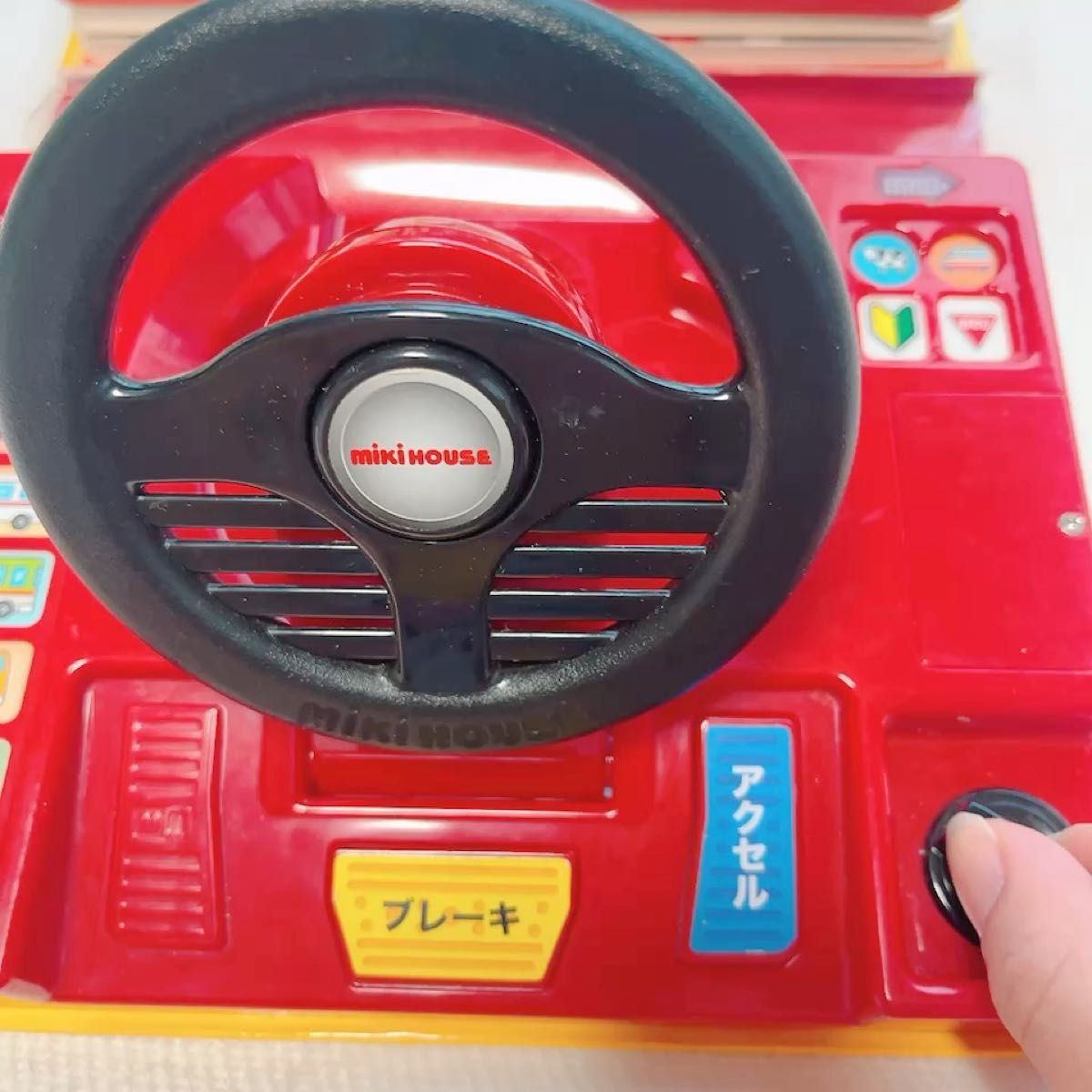 ミキハウス音の出るお仕事絵本アンパンマンの飛び出す絵本のりもの