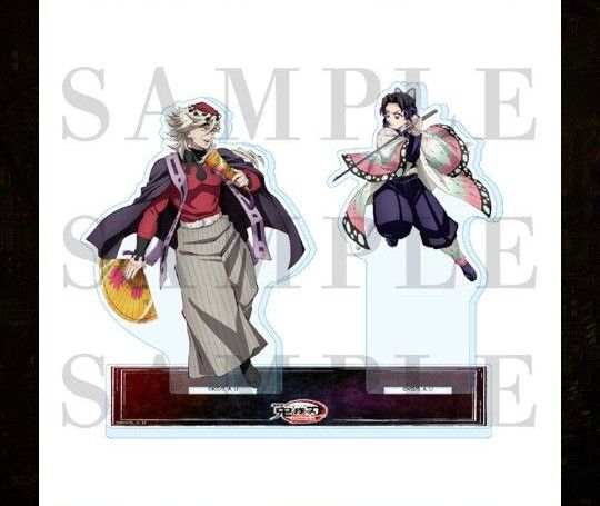鬼滅の刃 無限城 アクスタセット 冨岡義勇 胡蝶しのぶ 鬼滅の刃 無限城編 激闘アクリルスタンドセット 3種類 竈門炭