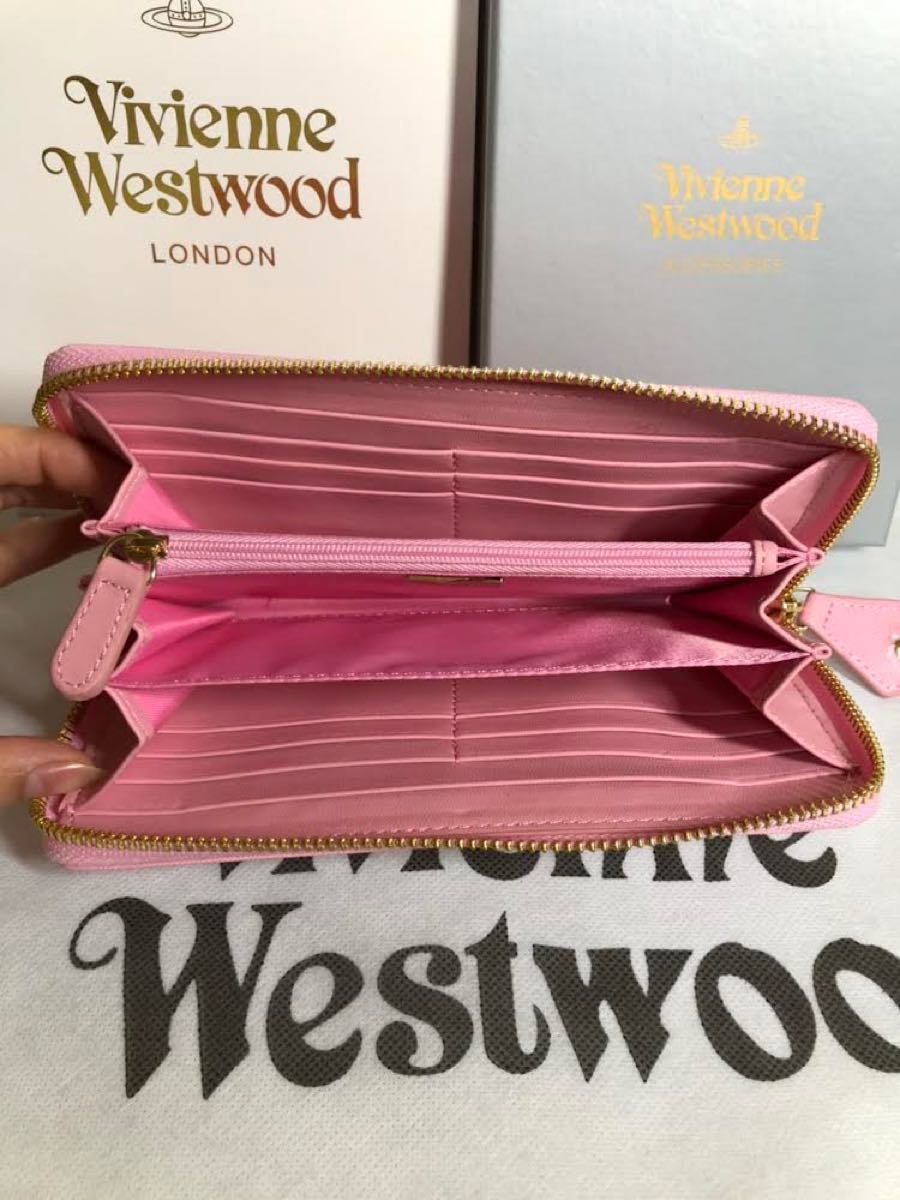 ヴィヴィアン Vivienne Westwood 長財布 ピンク 正規品