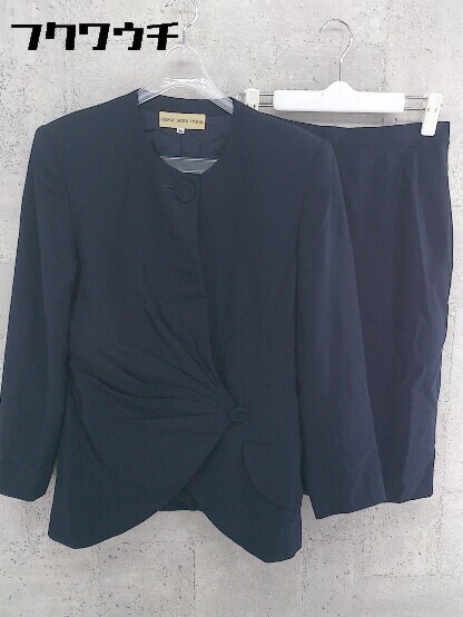 ヤフオク Hanae Mori ハナエ モリ ジャケット 膝下丈 ス ヤフオク Hanae Mori ハナエ モリ ジャケット 膝下丈 ス